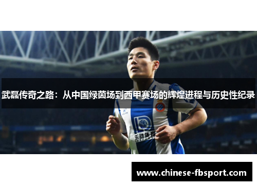 武磊传奇之路：从中国绿茵场到西甲赛场的辉煌进程与历史性纪录